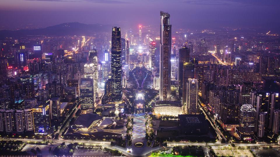 China skyline