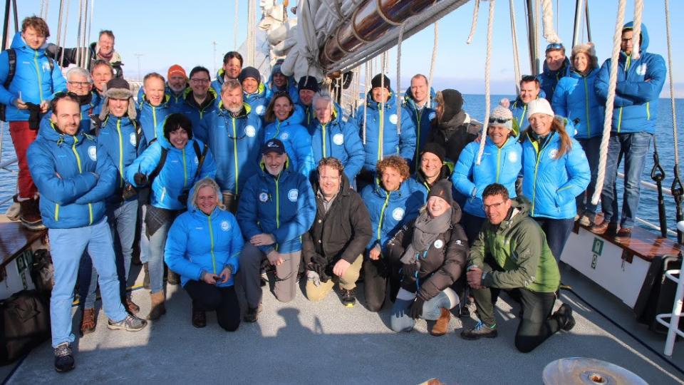 Deelnemers aan de Spitsbergen-expeditie