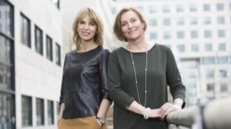 Maureen Schlejeb en Yvonne Bakkum