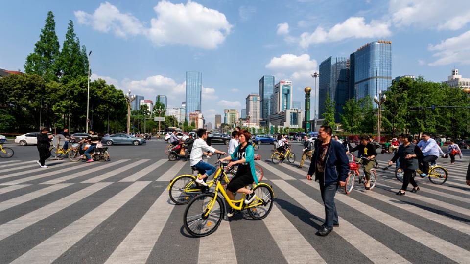 Straatbeeld China 