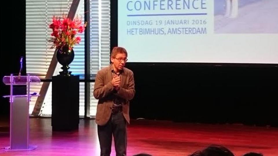 Ian Bremmer spreekt Skagen-conferentie toe 