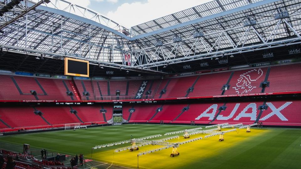 Ajax stadion (foto: Unsplash)