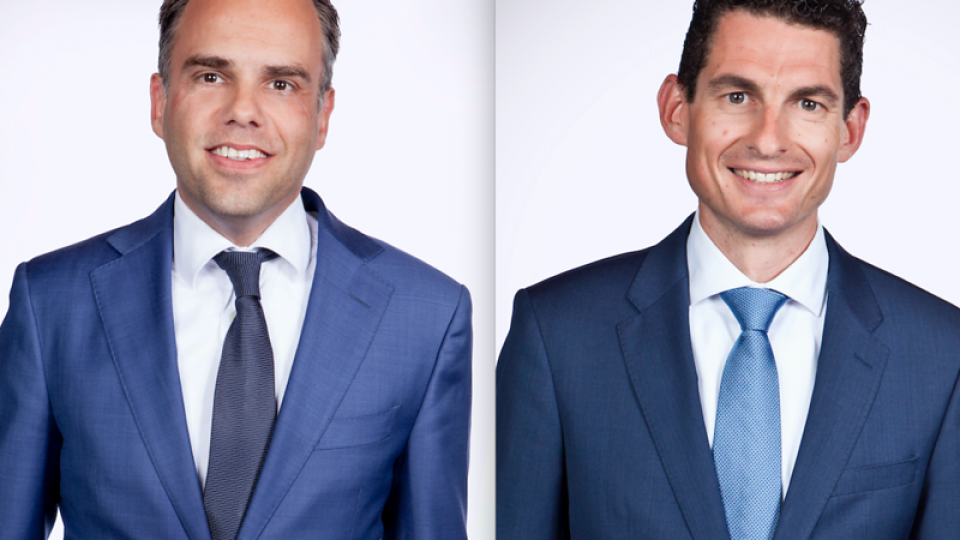 Alain van der Heijden en Rik den Hartog, Kempen Capital Management