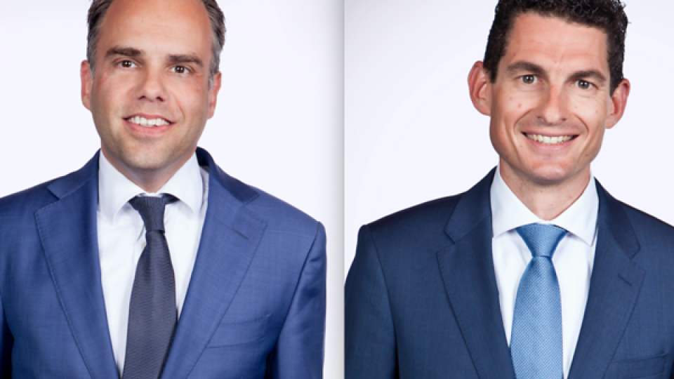 Alain van der Heijden en Rik den Hartog, Kempen Capital Management