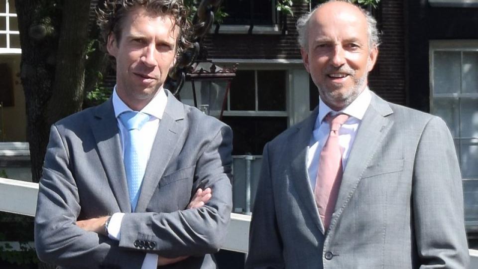 Michel Schooneman en Hans van der Heijden