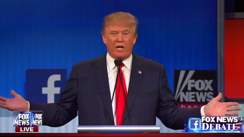 President Donald Trump van de VS President Donald Trump van de VS