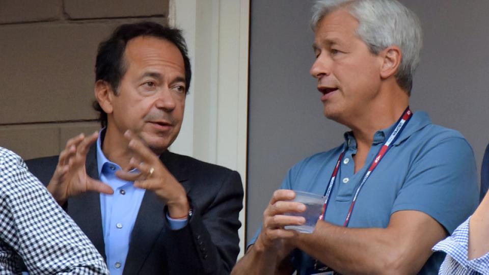 John Paulson (links)