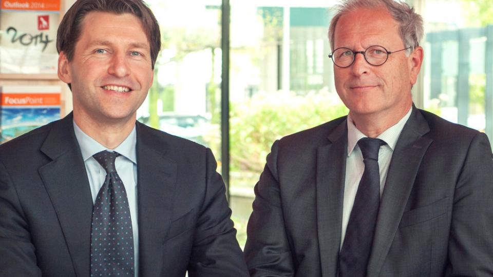 Sven Smeets van Altis en Martin Nijkamp van ING Investment Management