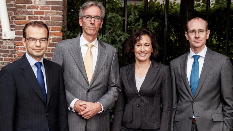 Wim-Hein Pals, Fabiana Fedeli, Dimitri Chatzoudis en Jaap van der Hart