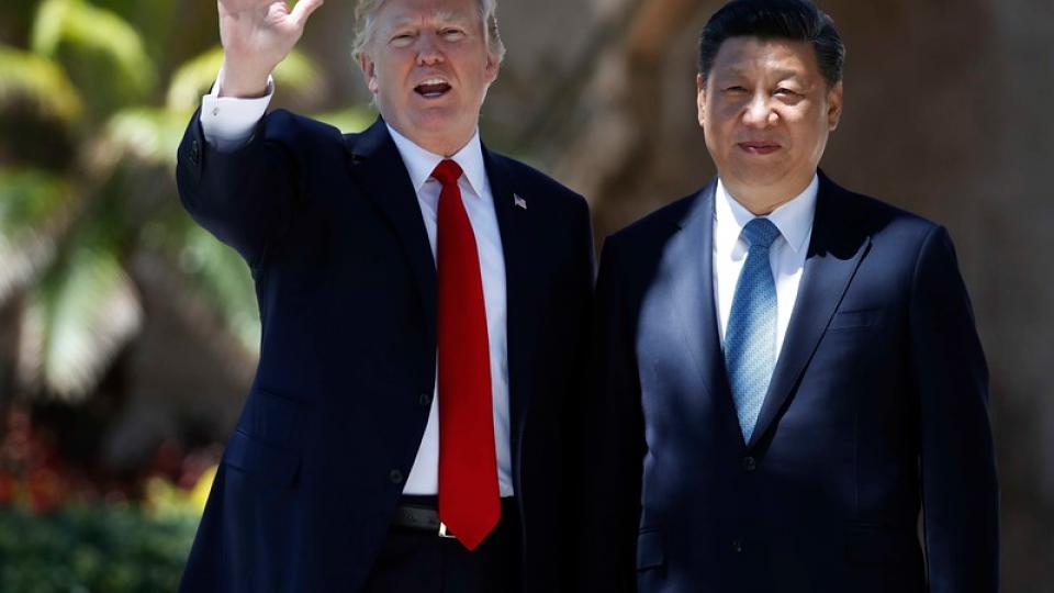 Donald Trump en Xi Jinping (archiefbeeld)