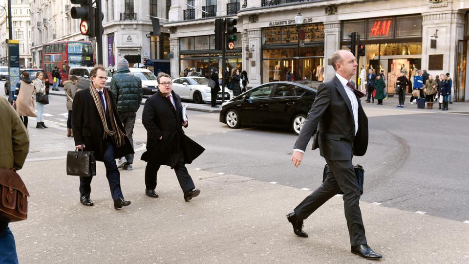 Londen, straatbeeld