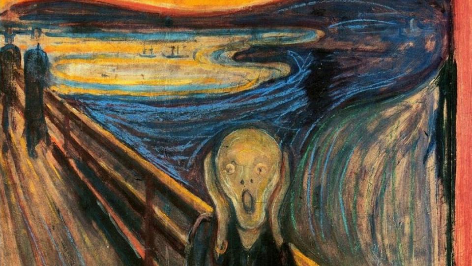 De schreeuw van Edvard Munch