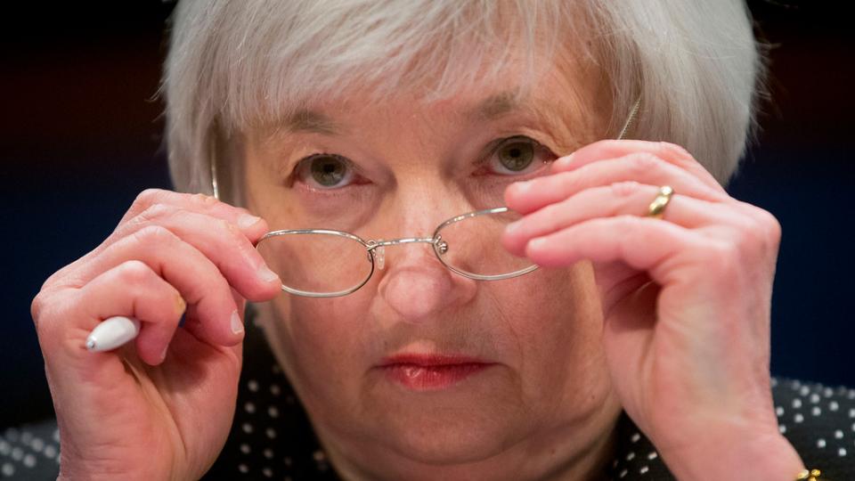 Fed-president Janet Yellen 