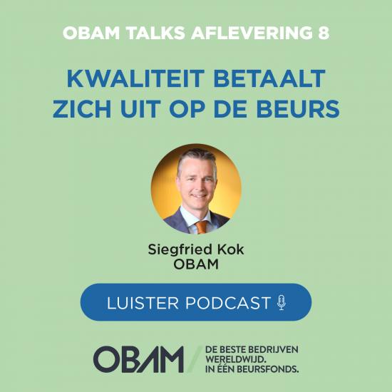 OBAM Talks: Kwaliteit betaalt zich uit op de beurs