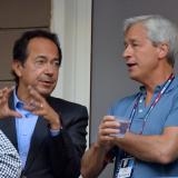 John Paulson en Jamie Dimon